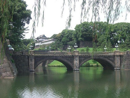 El puente Nijubashi, en el Palacio Imperial